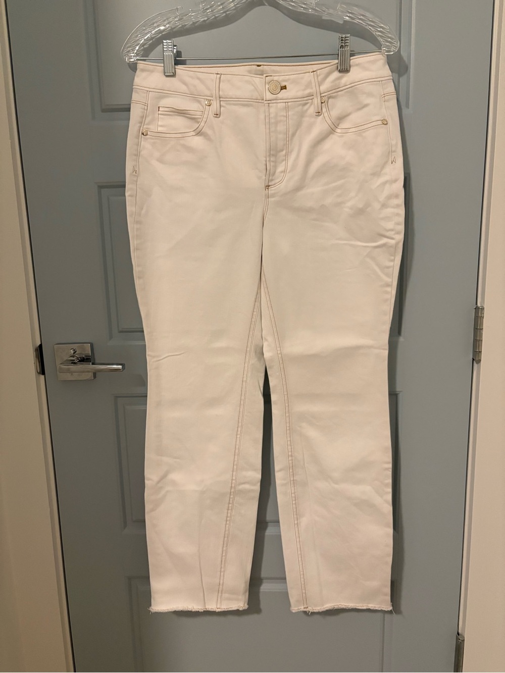 Spartina 449 White Women's Straight-Leg Jeans
